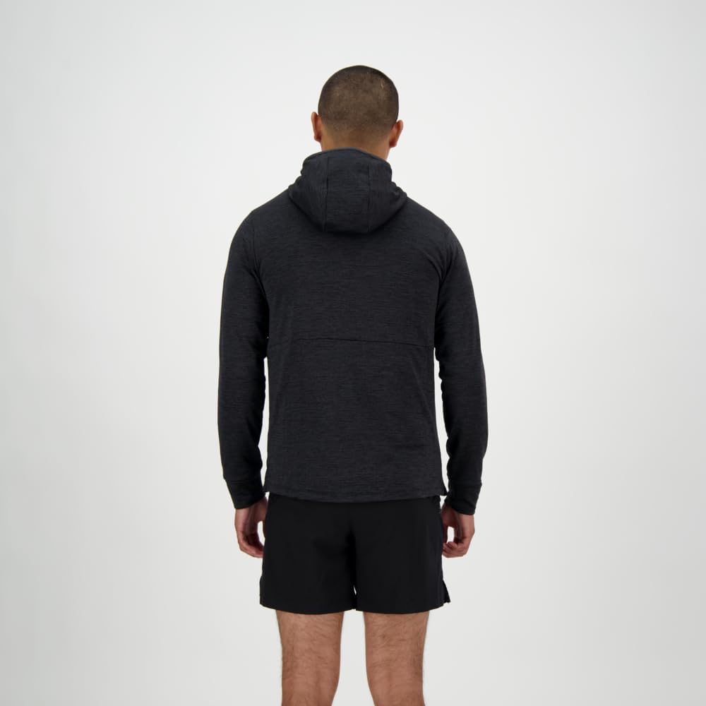 New Balance mens Heat Grid Hooded Full Zip - Image 4