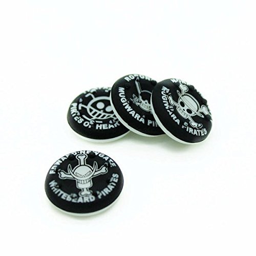 Thumbstick Grips for PS4 XBOX WII U Switch - Caps for all Controllers - Pirates White