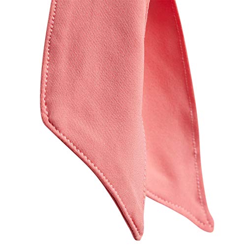 Image of adidas Alphaskin Tie Headband, Hazy Rose /White, One Size