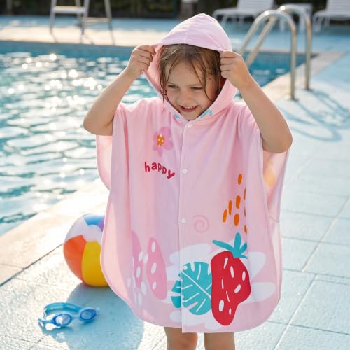 Toalla con capucha para niños mod. Numeric_170 Numeric_140 piscina 4