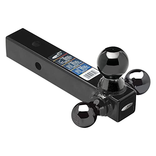 Part Synergy Replacement for Class 5 Fusion Black with Black Hitch Balls Tri-Ball Mount for 2