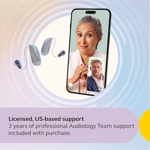 Jabra Enhance Select 500 OTC Hearing Aids, Audiology Team Care Included, Bluetooth LE Audio & Bluetooth Streaming for Calls, Music, Media (iOS/Android), Nearly Invisible & Comfortable - Silver - Image 5