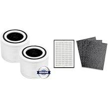 LEVOIT Core 300 Air Purifier Replacement Filter, 3-In-1 Filter, Efficiency Activated Carbon & LV-H126 Air Purifier Replacement Filter