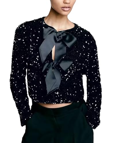 トップス Gajess Ribbon Blouse Black Ribbon blouse | Gajess