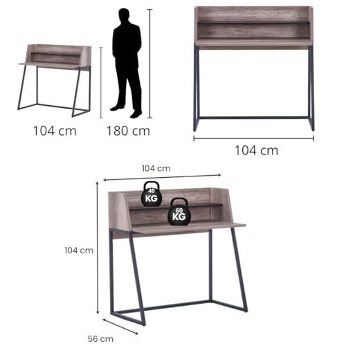 Oficina, Home escritorio contemporaneo Marca fratello muebles (3)