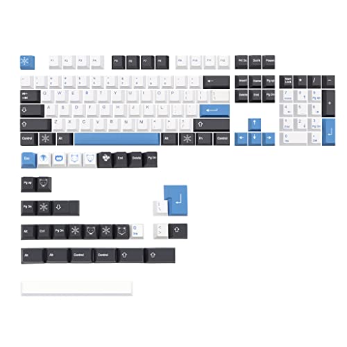 Keycaps PBT anti-usure 137 touches sublimées Cherry MX pour frappe intensive et fluide