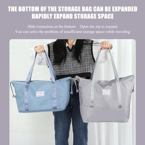 Sac de voyage Oxford grand format imperméable séparateur sec humide - 5