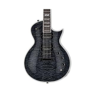 ESP LTD EC-1000 Piezo See Thru Blue – Modèles à Simple Pan Coupé - Les Beatles, Paul McCartney, John Lennon, RIngo Starr, George Harrison ESP LTD EC-1000 Piezo See Thru Blue - Modèles à Simple Pan Coupé – Image 3