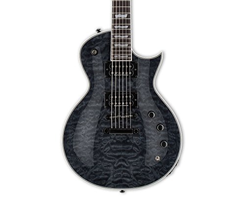 ESP LTD EC-1000 Piezo See Thru Blue – Modèles à Simple Pan Coupé - Les Beatles, Paul McCartney, John Lennon, RIngo Starr, George Harrison ESP LTD EC-1000 Piezo See Thru Blue - Modèles à Simple Pan Coupé – Image 4