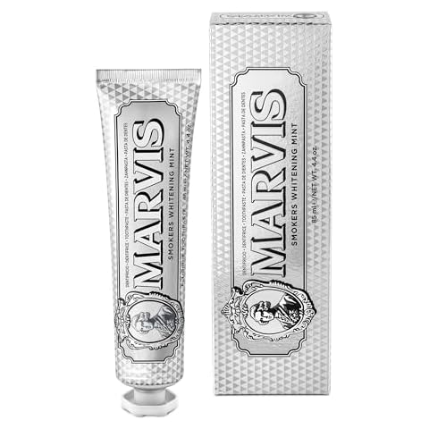Marvis Smokers Whitening Toothpaste, Mint, 85ml Cover