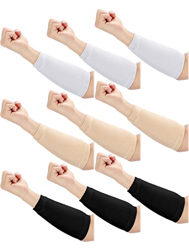 Protections de bras pour personnes âgées contre l'abrasion et la fragilité cutanée | Lot de 9 paires