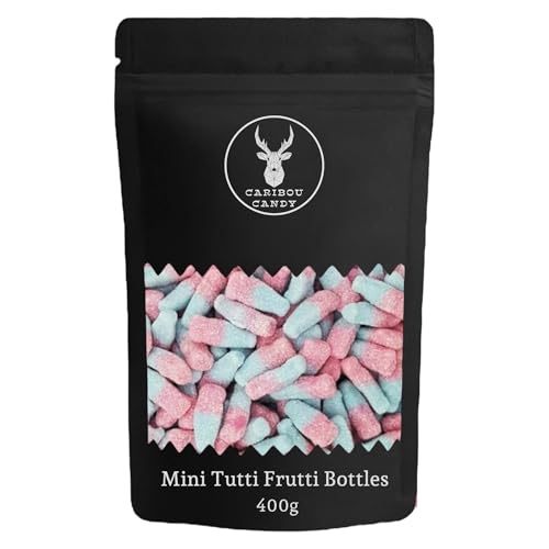 Mini Bubblegum Bottles Pick n Mix Favourite Sweets 400g Sweet Bag Fizzy Sour & Retro Candy Gift for Birthdays & Parties