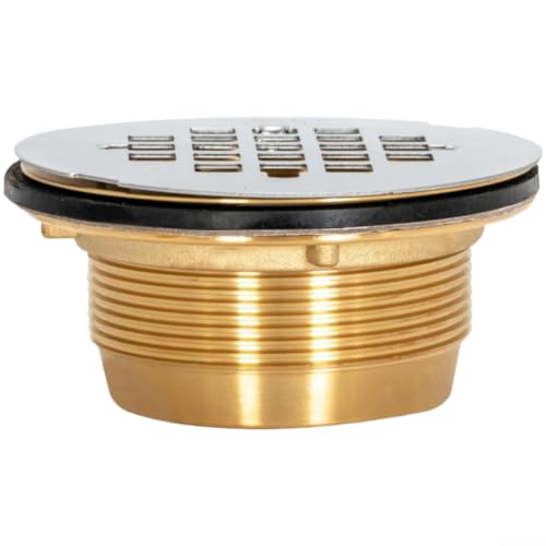 Siphon de sol anti-obstruction en laiton pour éviter les blocages de douche
