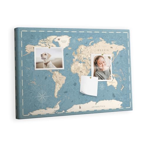Tableau en liège 60x40 cm horizontal pour organiser projets et tâches de bureau