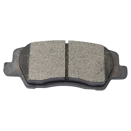 Image of TRQ Rear Brake Pad and Rotor Set Ceramic Compatible with 2014-2018 Cadillac CTS
