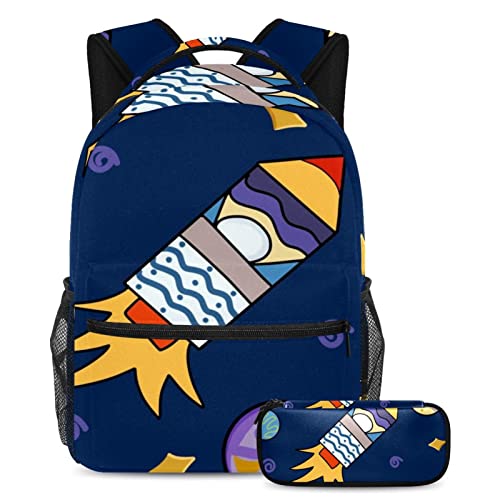 Sac à dos Rocket et sa trousse assortie pour les sorties, les voyages et l'école
