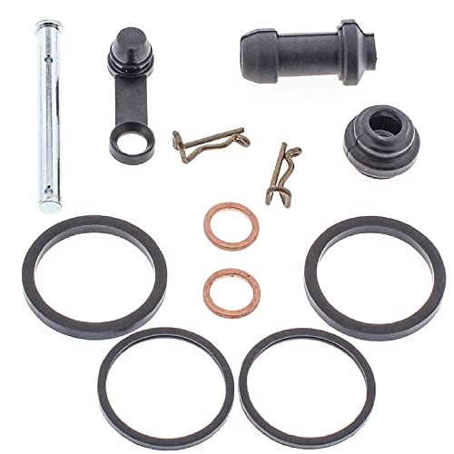All Balls Racing 18-3047 Front Brake Caliper Rebuild Kit Compatible with/Replacement For Husaberg 450FE 2006-2008, 450FS-E 2006-2008