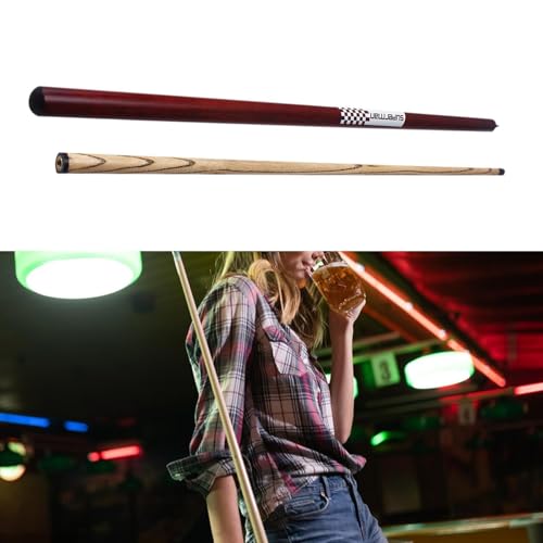 Taco de billar madera 143 cm para salto y break miniatura 2