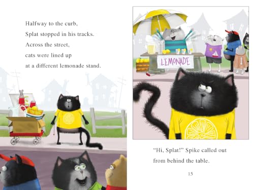Splat the Cat and the Lemonade Stand: A Funny Animal Story for Children (Ages 4-8) (I Can Read Level 2) image 4