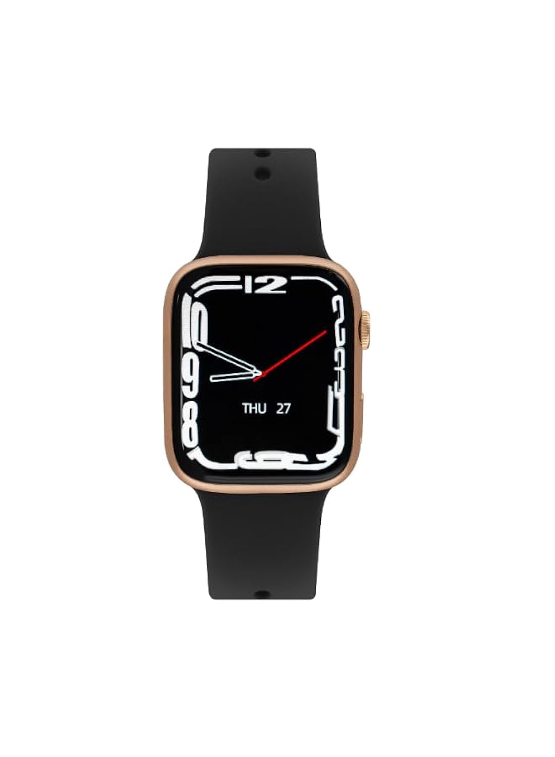 SlazengerUnisex's Watch, SMART Display and Silicone Strap - SL.9.2168.5.06, Black