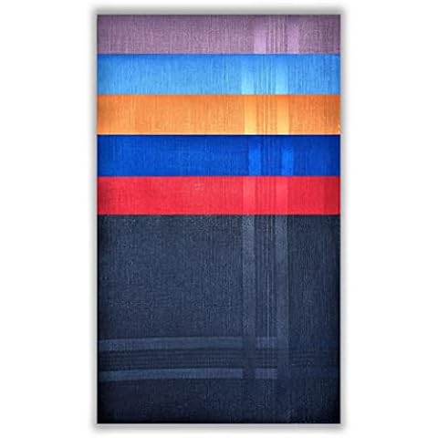 Style Square Assorted Cotton Handkerchief Set Cover