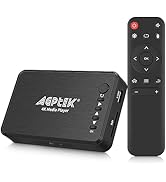 Amazon | AGPTEK HDMIメディアプレーヤー、-MKV/RM- HDDUSBドライブ