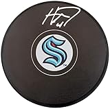 Haydn Fleury Autographed Official Logo Hockey Puck Holo Stock #200873
