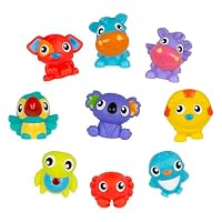Playgro First Fun Floaties Pack, Fully Sealed – Engaging Baby Bath Toy for Development and Sensory Play, 6+ Months