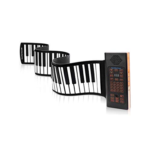 HMTOHL Clavier Portable Piano Roll Up 88 Touches Clavier Électronique Flexible Silicone - Les Beatles, Paul McCartney, John Lennon, RIngo Starr, George Harrison HMTOHL Clavier Portable Piano Roll Up 88 Touches Clavier Électronique Flexible Silicone
