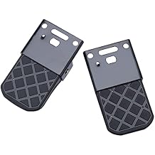 Metal ATV Foot Rests, ATV Foot Rests, Univeral Foot Rests Fit For ATV Compatible with Rubicon Compatible with Kawasaki Compatible with Polaris Compatible with Suzuki KingQuad 400-750