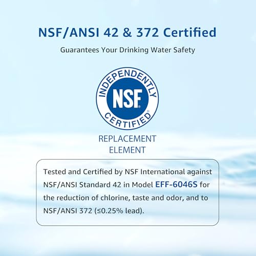 Filterlogic LT1000PC ADQ747935 MDJ64844601 Refrigerator Water Filter, Replacement for LG® LT1000P®/PC/PCS, LFXS26596S, LFXS28596S, LFXC22526S, ADQ74793501, ADQ74793502, Kenmore 46-9980, 3 Filters