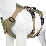 【Sécurité améliorée】 Équipé de trois autocollants élargis et d'un anneau en D robuste, le gilet pour animaux de compagnie sans traction assure la sécurité et la stabilité, gardant votre chien en sécurité pendant les promenades ou les activités de plein air sans aucun souci.