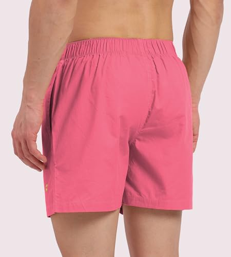 Image of Freecultr Cotton Boxer Shorts for Men Dual Pockets Moisture Wicking Microfibre | Regular Fit | Breathable & Comfortable Half Short Pants Ultrasoft Waistband