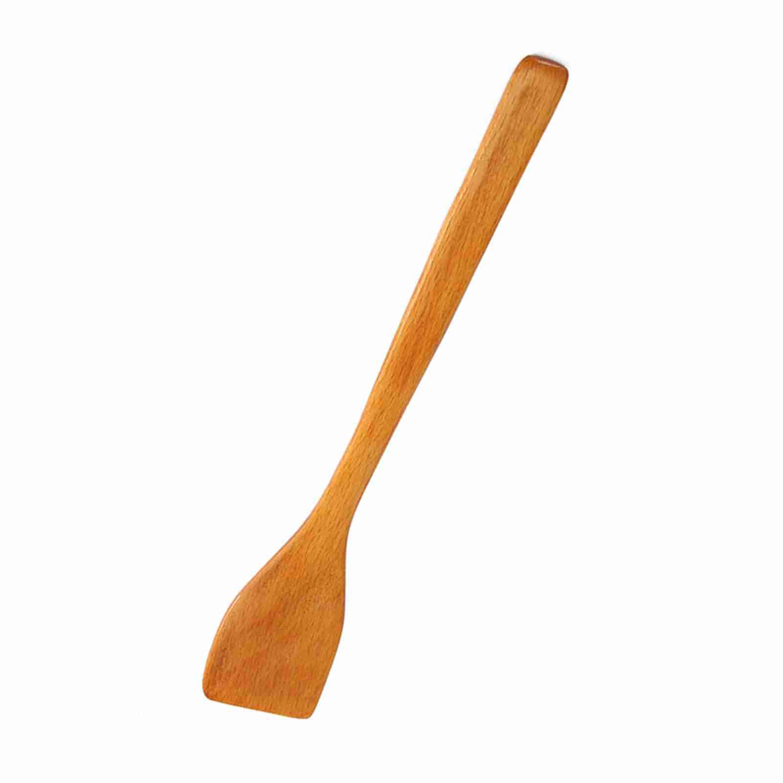 Non Stick Wooden Spatula,Turner & Frying Spatula with Heat-Resistant Handle