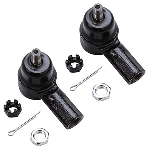 Image of Detroit Axle - 2.0L Front Lower Control Arms + Tie Rods Suspension Kit Replacement for 2002-2005 Honda Civic - 8pc Set