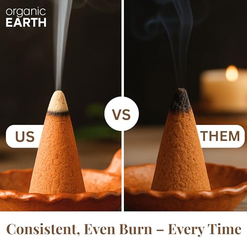 Organic Earth Makko Powder 4oz - High Grade Premium Powder Incense Burner Kit (for Making Cone and Coil Incense) - DIY Gift - Spiritual Kit