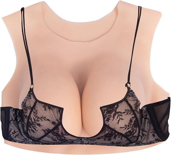 Silicone Body Suit – Realistic Fake Boobs for Crossdressers, Transgender, Drag Queen, Cosplay & Breastplate Enhancement for women and girl