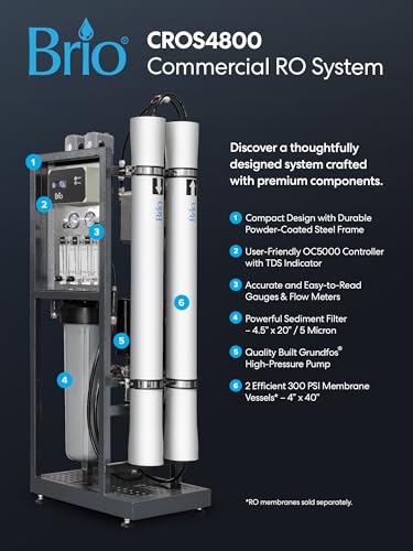 Brio CROS4800 Efficient Water Flow