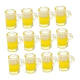 Tasse à boire miniature : spécialement conçue pour les mini maisons, créant une atmosphère amusante et réaliste. verres à bière miniatures