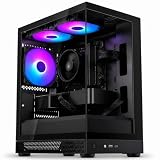 TITAN GAMING 【GeForce RTX 5060搭載 / 850W GOLD電源搭載 / メーカー保証1年】 ゲーミングPC デスクトップパソコン Ryzen 7 5700X メモリ32GB NVMe SSD 1TB Windows 11 Home AQUA UNO ブラック