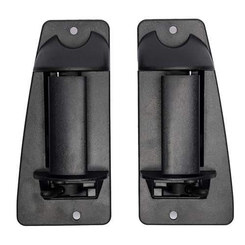 Aoerzn Premium Extended Cab Door Handle Rear Left Driver and Right Passgenger Side Fits for 1999-2007 Chevy Silverado GMC Sierra 1500 2500 3500 Replaces# 15758172 15758171