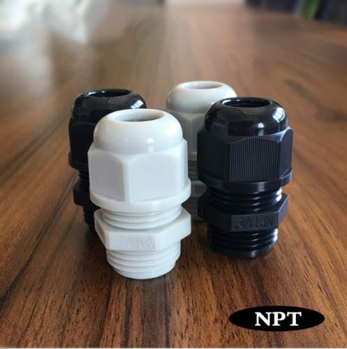 100pcs Nylon Cable Glands (United Structure) NPT