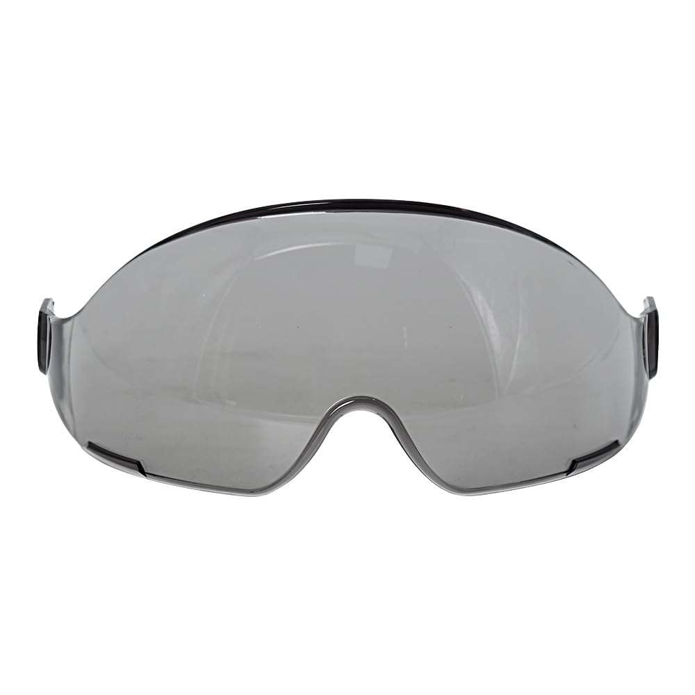 AOLAMEGS Hard Hat Accessories Visor - PC Material Safety Helmet Goggle Replacement EN 166 Approved Black Lens Sun Shade Eye Protector Block Dust and Sunlight-image-43