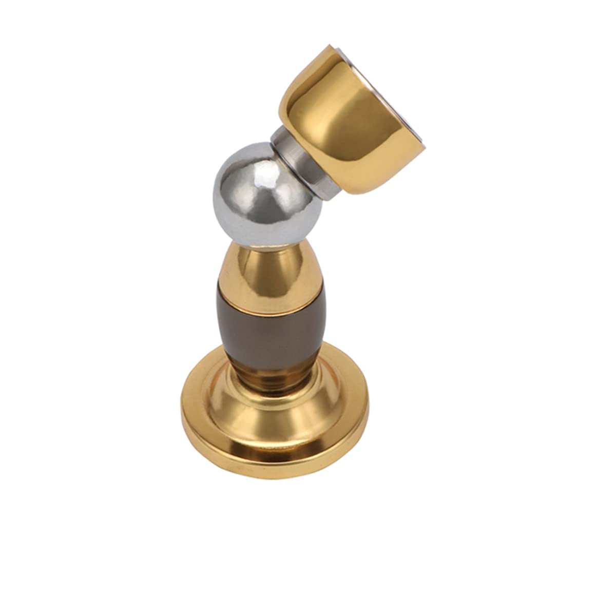 Butée de porte magnétique murale dorée solide cale porte aimanté de sol robuste
