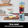 Ninja Blast Portable Blender, Cordless, 18oz. Vessel, Personal Blender For-Shakes and Smoothies, BPA Free, Leakproof-Lid and Sip Spout, USB-C Rechargeable, Dishwasher Safe Parts, Tinted Aqua, BC151AQ #1