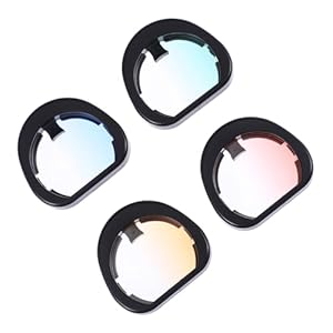 PHENOFICE 4 Stücke Farbverlauf Kamerafilter