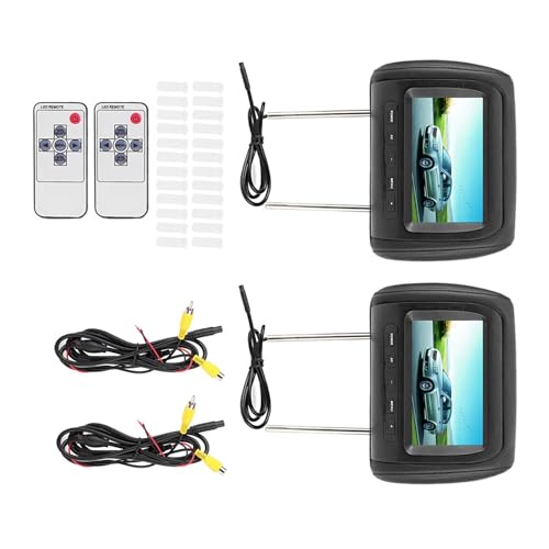 HONGXINHAO 7-Zoll Kopfstützen Monitore (2er Set)