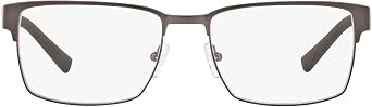 Armani Exchange mens Ax1019 Square Prescription Eyewear Frames