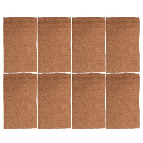 Tapis de ponte pour poulailler lavable en fibre de coco KICHOUSE réutilisable 50x30cm x6