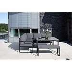 KETTLER Ocean Casual Dining Eckset Anthrazit